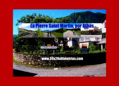 Col de la Pierre Saint Martin, por Athas (Altimetría y fotos)