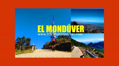 Cima del Mondúver, por Gandía (Altimetría y fotos)