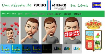 Una década de Vuelta a Asturias en Lena (2013-2023)