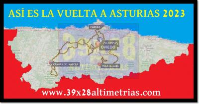 Así es la Vuelta a Asturias 2023