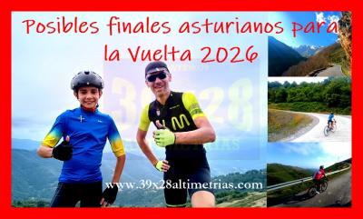 Posibles finales asturianos para la Vuelta 2026